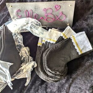 New in Packaging Black White Gold Stockings- Pack of 100 or less